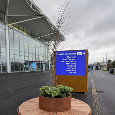 Corten Steel Terrace Furniture Range